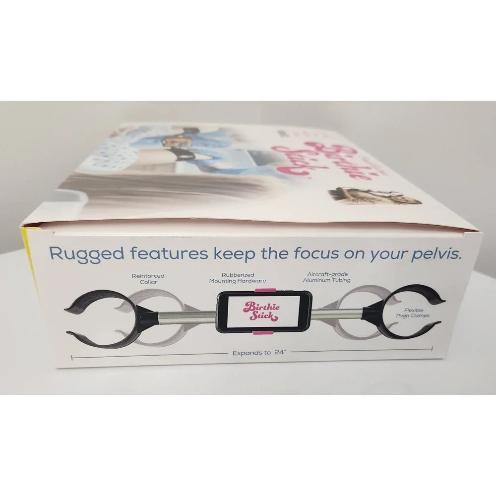 Prank-O Birthie Stick Gag Gift Box, Funny Fake Empty Gift Box 11.25